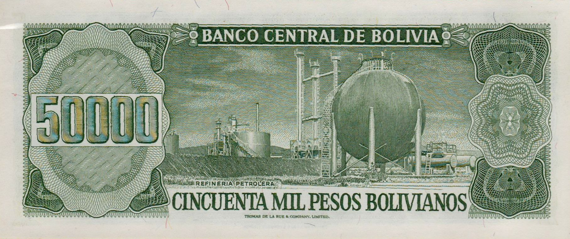 Bolivia 50000 1981 UNC P-170/A2